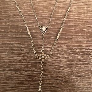 Kendra Scott Coby Necklace in Silver